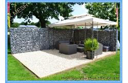 China Heavy Galvanized Welded Gabion Baskets , Garden Rock Gabion Baskets Canal Lining supplier
