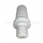 White Glazed 15kv Gas Insulated Bushing For Transformer