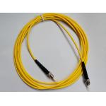 Fiber Optic Patch Cord ST-ST Single mode , Simplex(SM SX) easy for operation for FTTX + LAN for sale