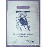 Biodegradable White Plastic Die Cut Handle Bags for Medical Purpose for sale