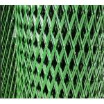 Plastic Sprayed Green Expanded Wire Mesh Diamond Shaped 20x40mm for sale
