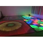 China SMD3535 Sound Active Dj Led Disco Dance Floor Warm White Beam Panels for sale