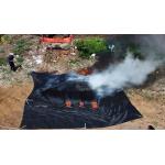 Silica Fiberglass Fabric for EV CAR FIRE BLANKET for sale