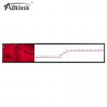 38 Inch Shelf Edge LCD Display Metal Case 38W Ultrawide Monitor Stretched 5000:1 for sale