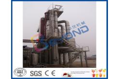 China Continuous Feeding Multiple Effect Falling Film Evaporator With CIP Cleaning System supplier