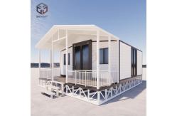 China Prebuilt 40ft Expandable Container Home Folding Prefab House Cabin supplier