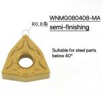 Wnmg080408-Ma External Peach Lathe Blade CNC Blade cnc cutting tools cnc carbide inserts for sale