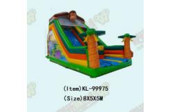 China Fun Park Inflatable Forest Monkey Animals Slide For Rentals supplier