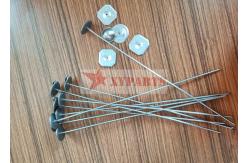 China Removable Blanket Insulation Anchor Pins With Round Self Locking Washer supplier