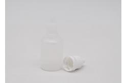 China Transparent  PE 15ml Plastic Refillable  Eye Drop Empty Bottle supplier