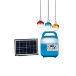 Pure White LED Bulb Solar Panel Energy System 37*31.5*55.5CM