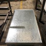 Z140 Z350 4ft X 8ft galvanized steel roofing panels DX54D DX55D 0.2-6mm Thickness In Building for sale