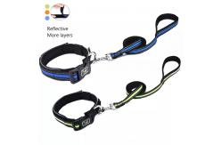 China Personalized Large Dog Collars Leashes Strong Wear Resistant supplier
