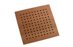 China Fireproof Wooden Acoustic Perforated MDF Panels For Wall And Ceiling supplier