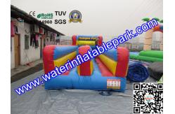 China Custom Inflatable Sport Games , Inflatable Bungee Run 10M x 3M supplier