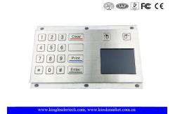 China Industrial Metal Numerical Keypad Touchpad for Harsh Envirement supplier