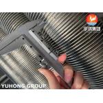 ASTM A312 TP304H HFW 304 Spiral Finned Tube Heat Transfer Fin Tube Heater