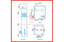 China Freight High Speed Elevator Painted Steel Vvvf Variable Frequency Door Machine supplier