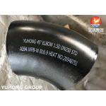 WPB LR 45° 90° DEGREE ELBOW 1.5D 3D FITTING ASTM A234 BW B16.9 BLACK PAINTING for sale