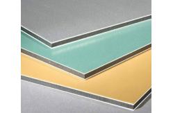 China Rectangle Non Toxic 1570mm 0.03mm Alu Composite Panel supplier