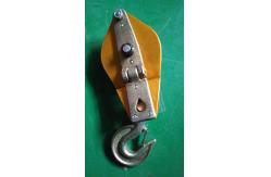 China Aluminum Sheave Hoist Tackle 100KN Conductor Stringing Tools supplier