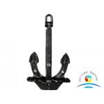 China Stockless Anchor Marine Mooring Equipment Steel Casting Black for sale