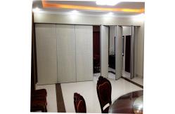 China Demountable Sliding Fire Rated Movable Partition Wall For Exhibition Hall supplier