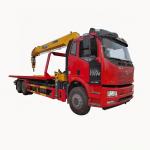 FAW 13 Tons Wrecker With  10 Tons Crane     Recovery Truck With Crane   Tow Truck With Crane for sale