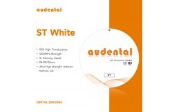 China Flexural Strength Multilayer Zirconia Blocks 43% Translucency For Dental Restorations supplier