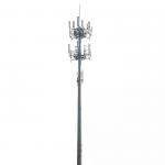 Broadcasting / 4g Monopole Steel Tower Communication for sale
