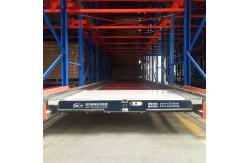 China Heavy Goods Pallet Shuttle Racking System Remote Control Warehouse Heavy Loading supplier