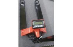 China Low Profile Pallet Jack With Weight Scale Commercial And Industrial Use supplier