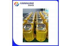 China 35W 60fpm Solar Chimney Warning Light 20000cd UV Polycarbonate supplier