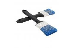 China No Streaks Durable Blue Paint Brush , Tin Plate Ferrule Purdy Paint Brushes supplier