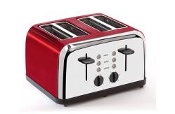 China Small Kitchen Appliances 4 Piece Toaster Bread Machine Defrost Function supplier