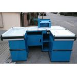 Durable Stainless Steel Retail Store Checkout Counters Without Belt for sale