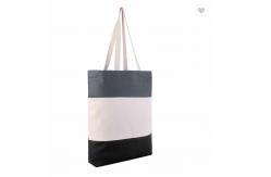 China ODM Sturdy Canvas Plain Grocery Canvas Tote Bags cotton shoulder bag 12oz supplier