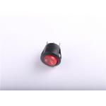 Environmental Waterproof Round Momentary Rocker Switch On Off For Lighting Fixture