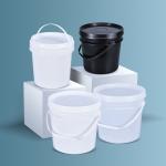 1 Liter Plastic Bucket for Honey Painting Packaging Container Durable and Lightweight for sale