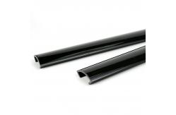 China                    Customized Size PVC Decorative Profile Black              supplier