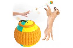 China Bite Resistant Chewy Treat Ball Stretchable Throw Ball Dog Toy supplier