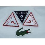 Raised TPU Clothing Labels 0.5mm Jacket Patch Adhesive Backing for sale