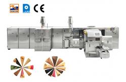 China Automatic Ice Cream Cone Production Line Rolled Sugar Cone Machine supplier