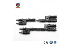 China 1 Pair T Branch Connector MMF FFM For Parallel Connection supplier
