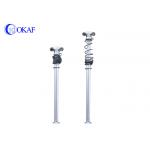 Aluminum Alloy Night Scan Light Tower Telescopic Camera With Light IP66