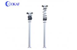 China Aluminum Alloy Night Scan Light Tower Telescopic Camera With Light IP66 supplier