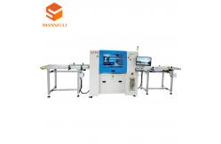 China Wood Packaging Chemical Sticker Labeling Machine with Vision Camera and Dividing Function supplier