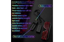 China Shutter Shades Light Up LED Glasses With Cold Light Glowing In The Dark supplier