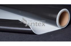 China High Temperature Fabrics Silicone Coated Glass Fibre Fabric for high temperature applications supplier