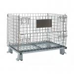 OEM ODM Metal Collapsible Wire Mesh Containers Zinc Plated